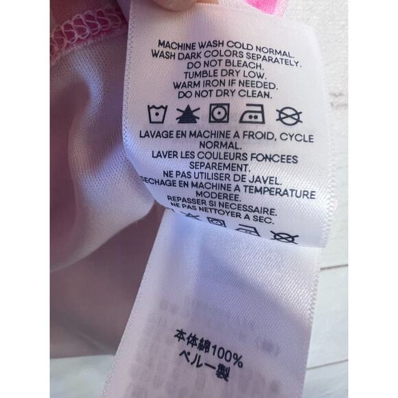 Draper James For Land's End Size LG Sleeveless Polo Pink White Check Print EUC - Picture 3 of 6